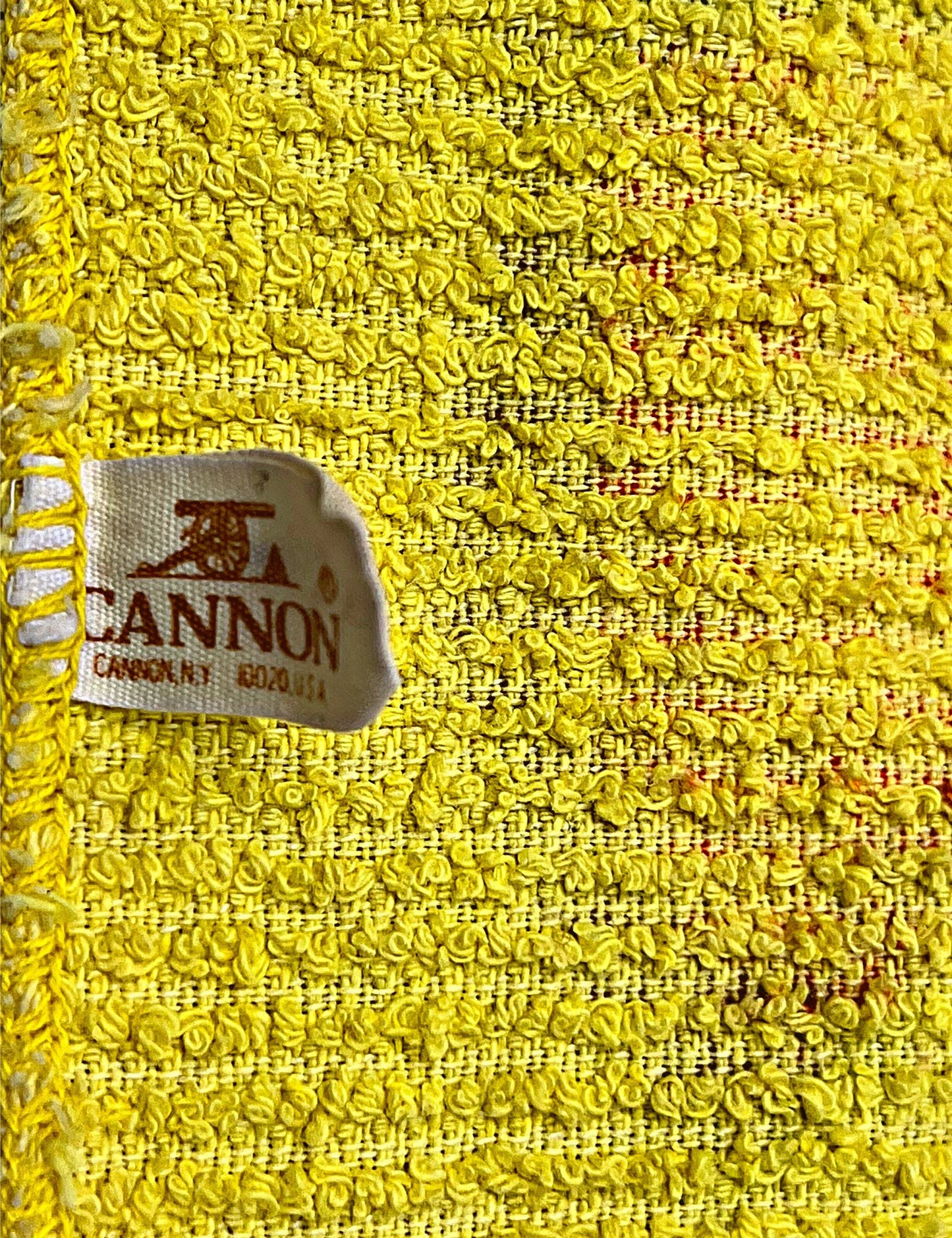 70’s Groovy Mushroom Terry Cloth Washcloth