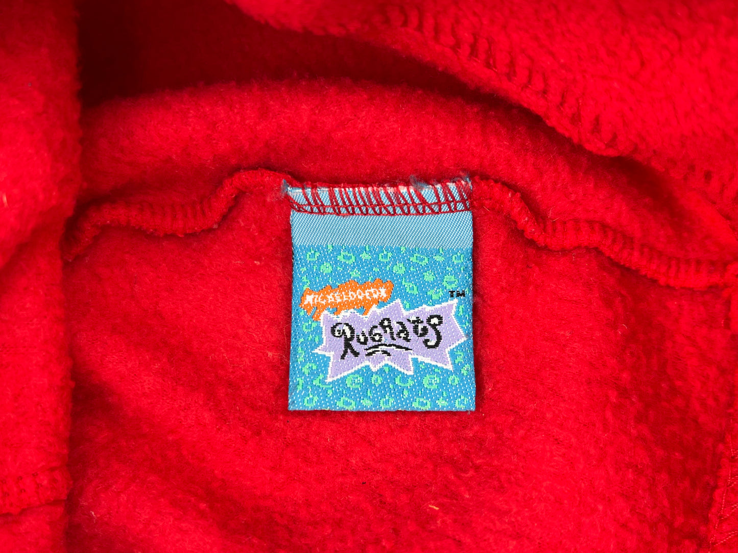 Vintage 90s Rugrats Chuckie Finster Nickelodeon Fleece Beanie
