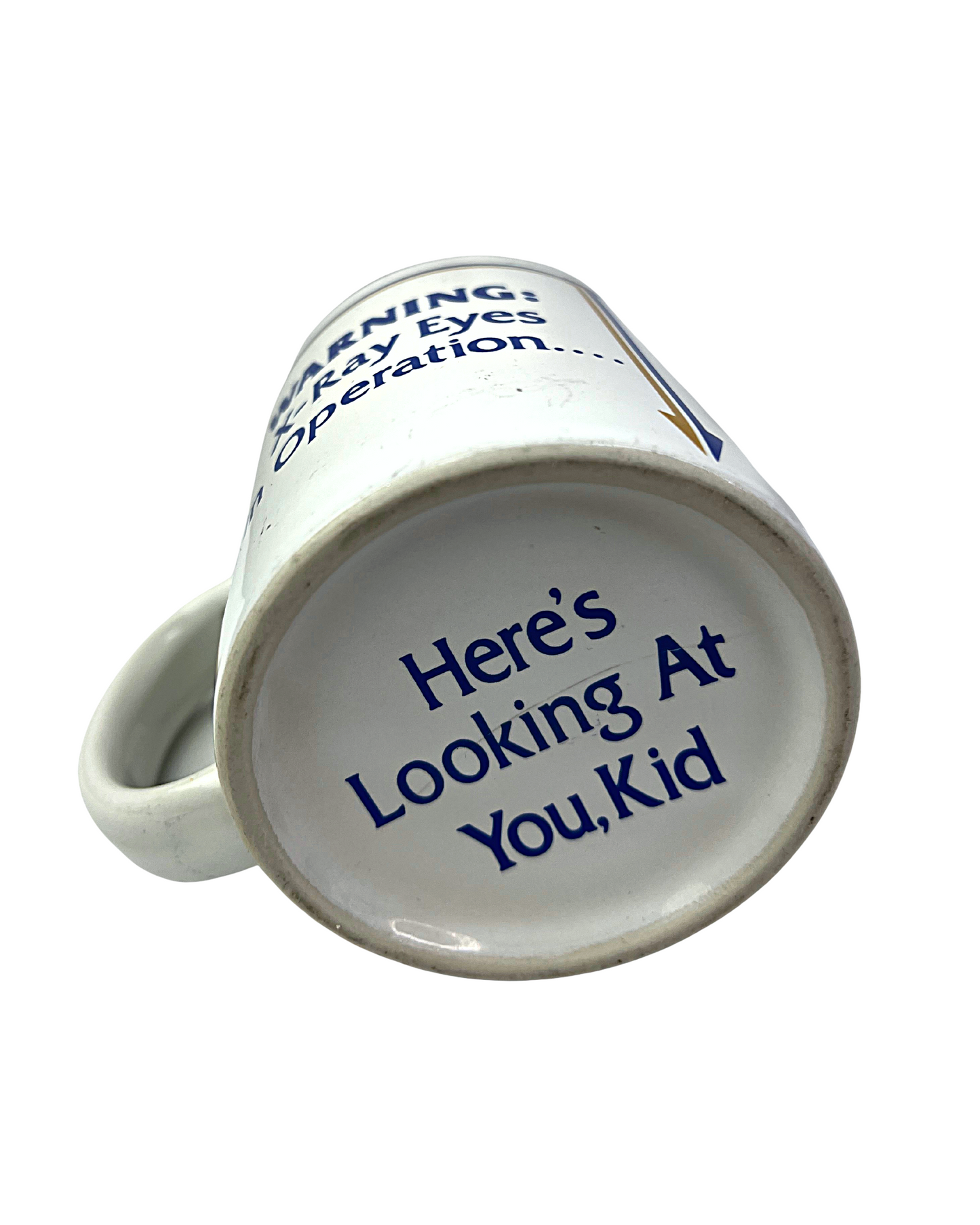 1982 X-Ray Vision Heres Looking At You, Kid Funny Mug