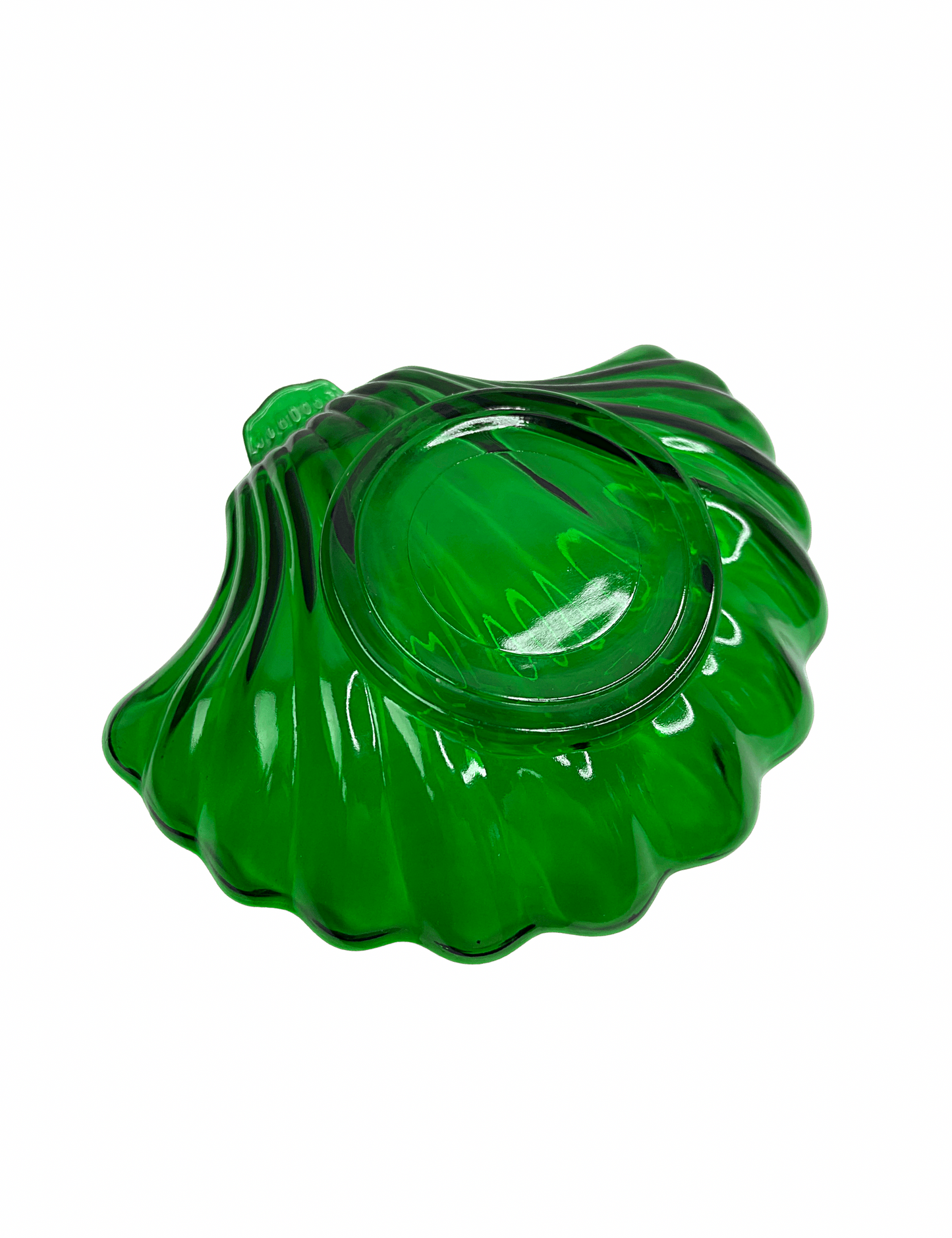 80’s Green Seashell Coastal Catchall Dish