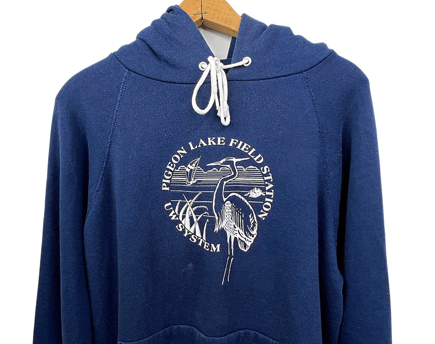 80’s Pigeon Lake Wisconsin Field Station Wildlife Soft Hanes Hoodie