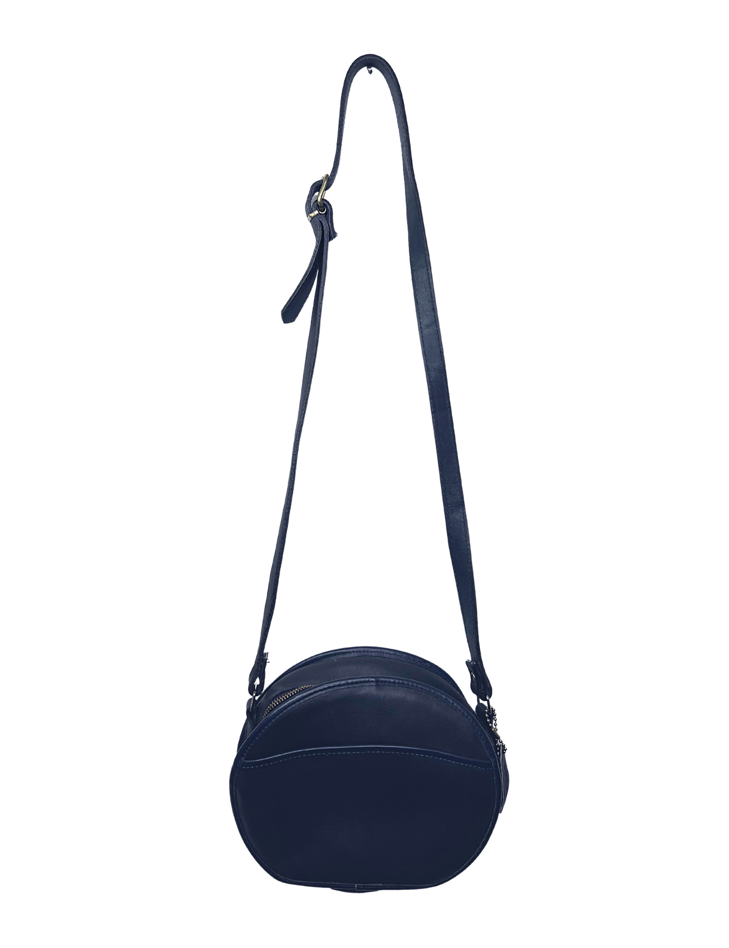 Vintage COACH Chester Canteen Navy Blue Leather Watson Purse