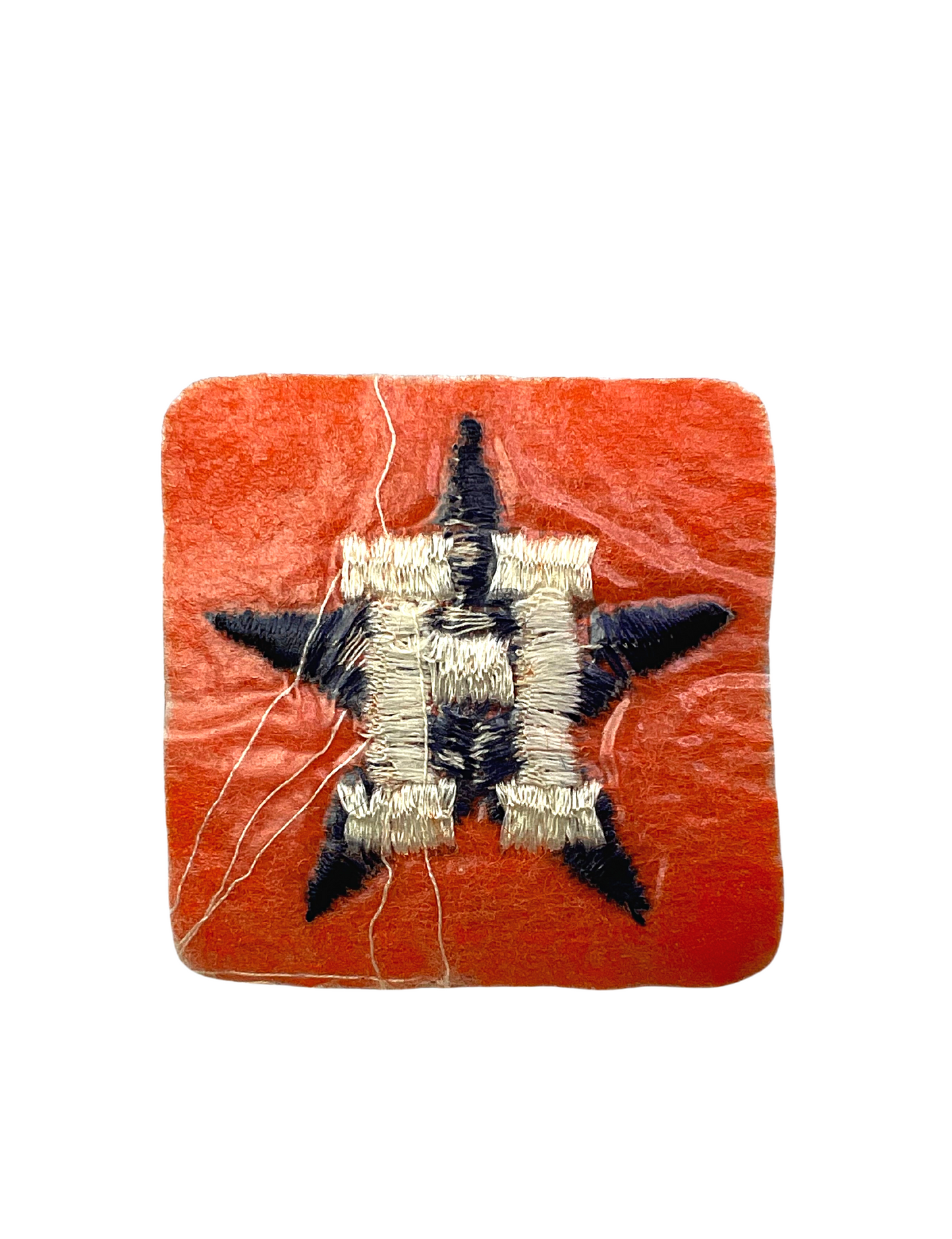 00’s Houston Astros Baseball Felt Patch 2” x 2”