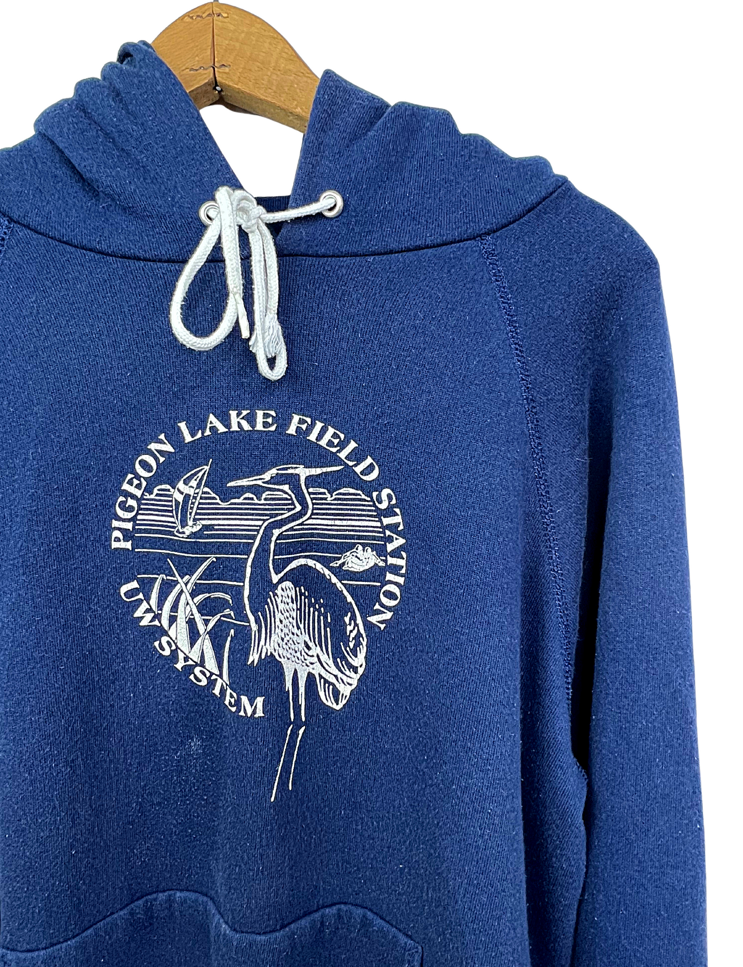 80’s Pigeon Lake Wisconsin Field Station Wildlife Soft Hanes Hoodie