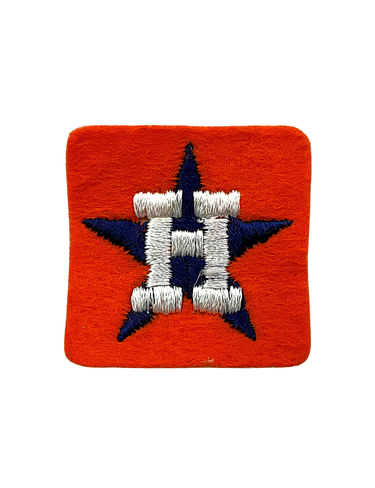 00’s Houston Astros Baseball Felt Patch 2” x 2”