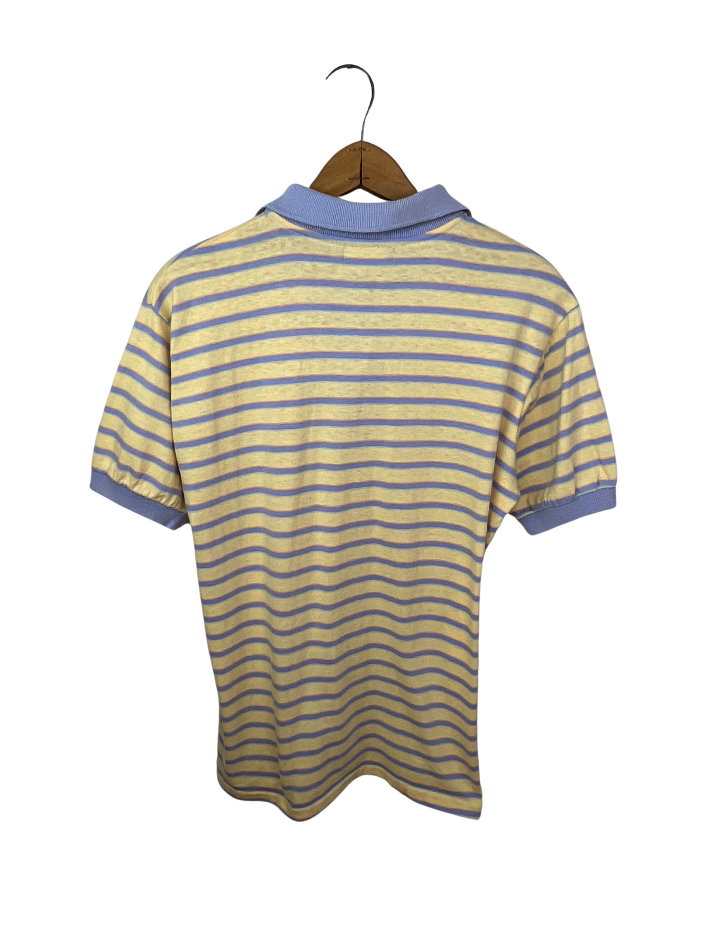 80’s Pendleton Pen West Pastel Stripe Rugby Collar Polo