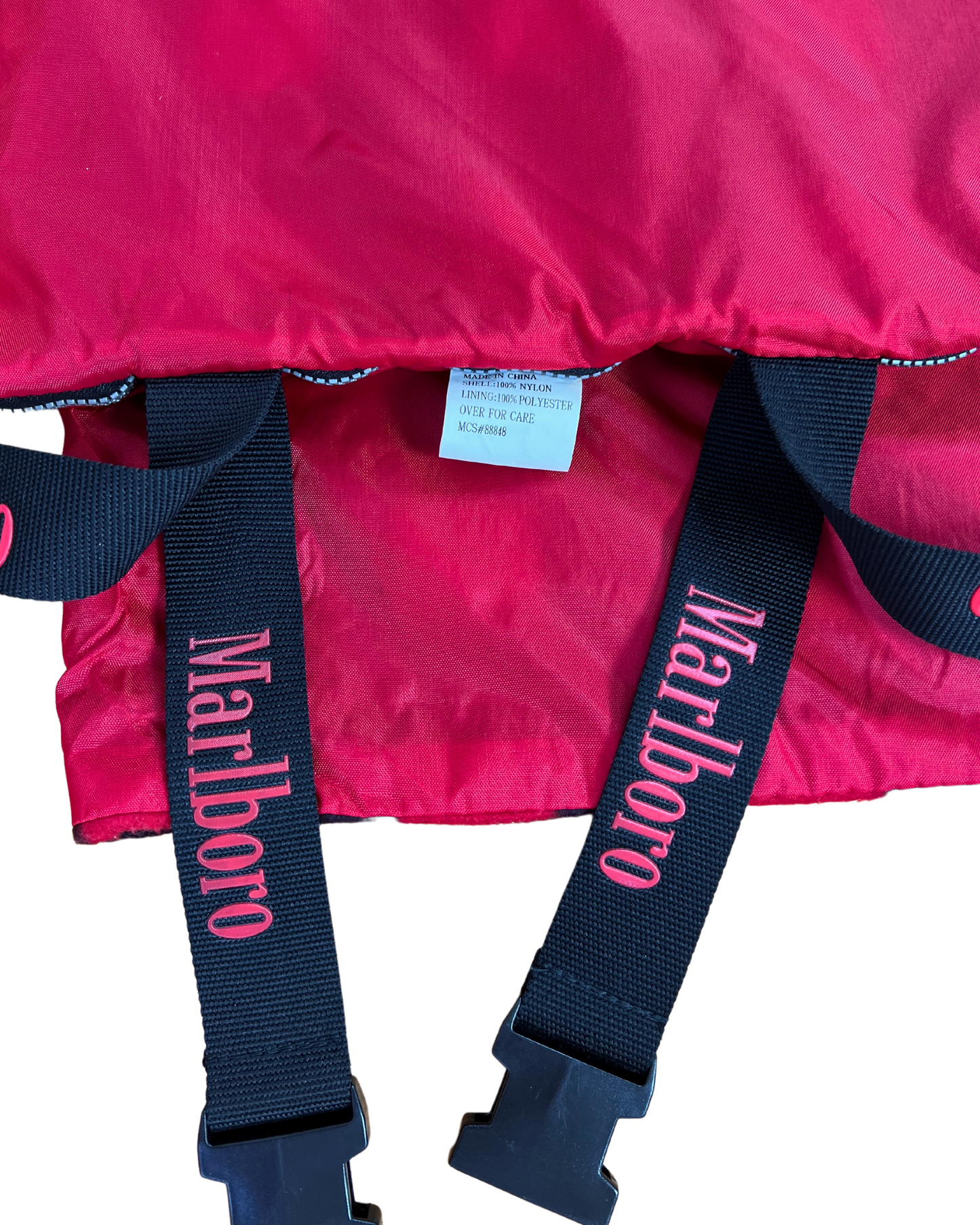 90’s Marlboro Unlimited Fleece Buffalo Plaid Sleeping Bag