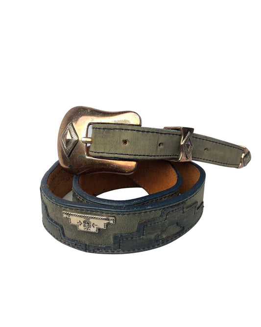 70’s Nocona Leather South Western Belt Size 30