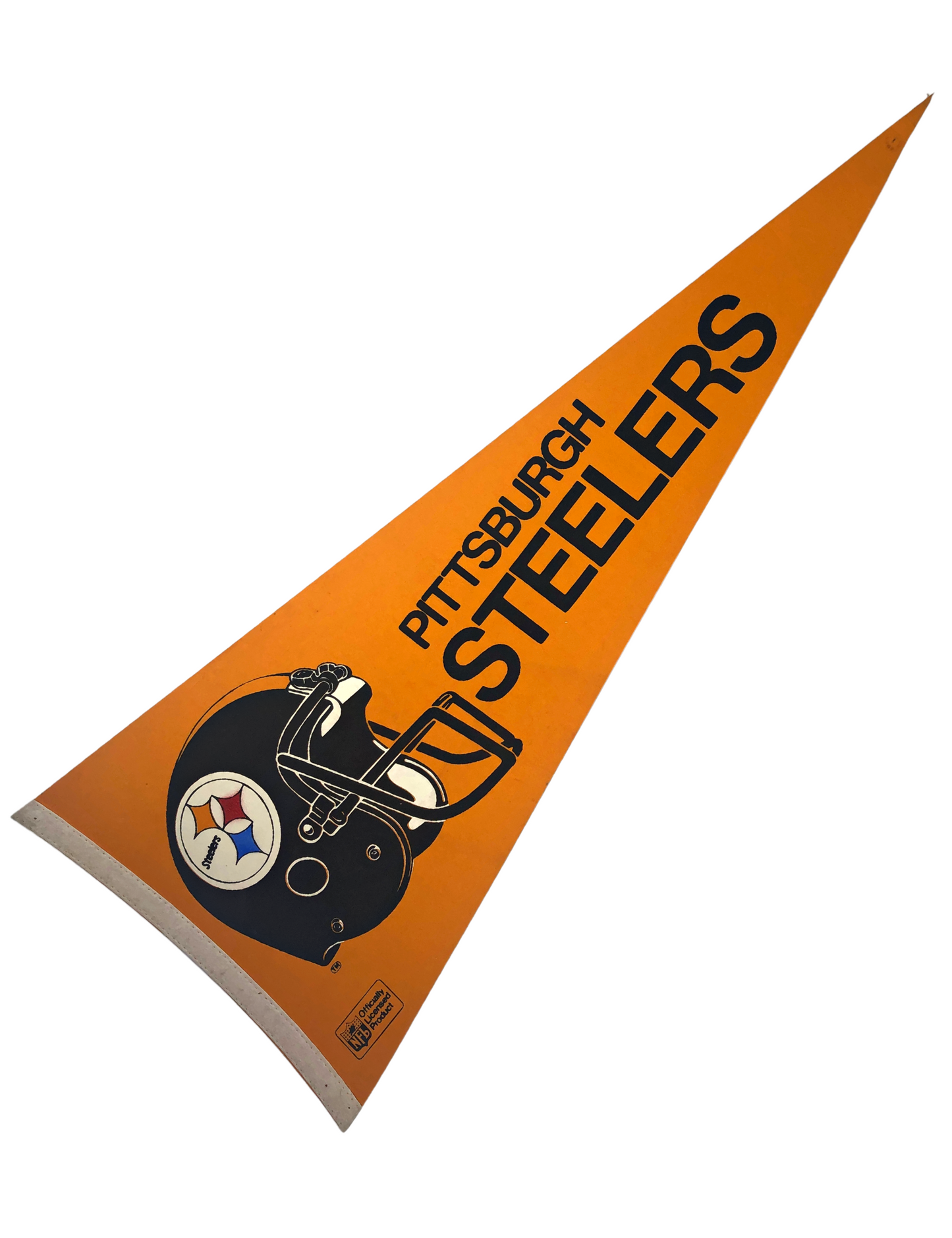 1970’s Pittsburg Steelers Football Felt Pennant 30” x 12”
