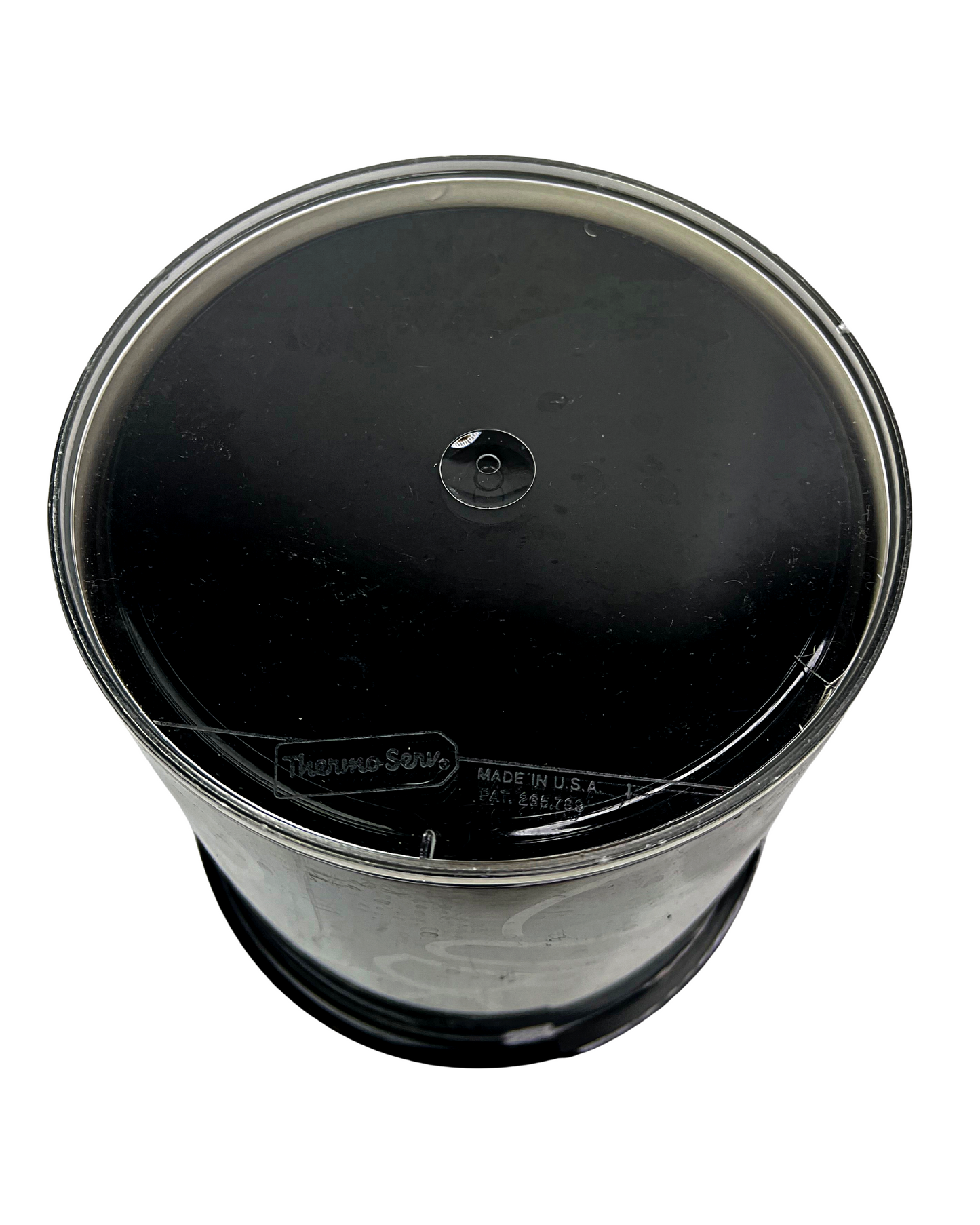 Vintage 1981 CUBES Thermo-Serv Plastic Ice Bucket