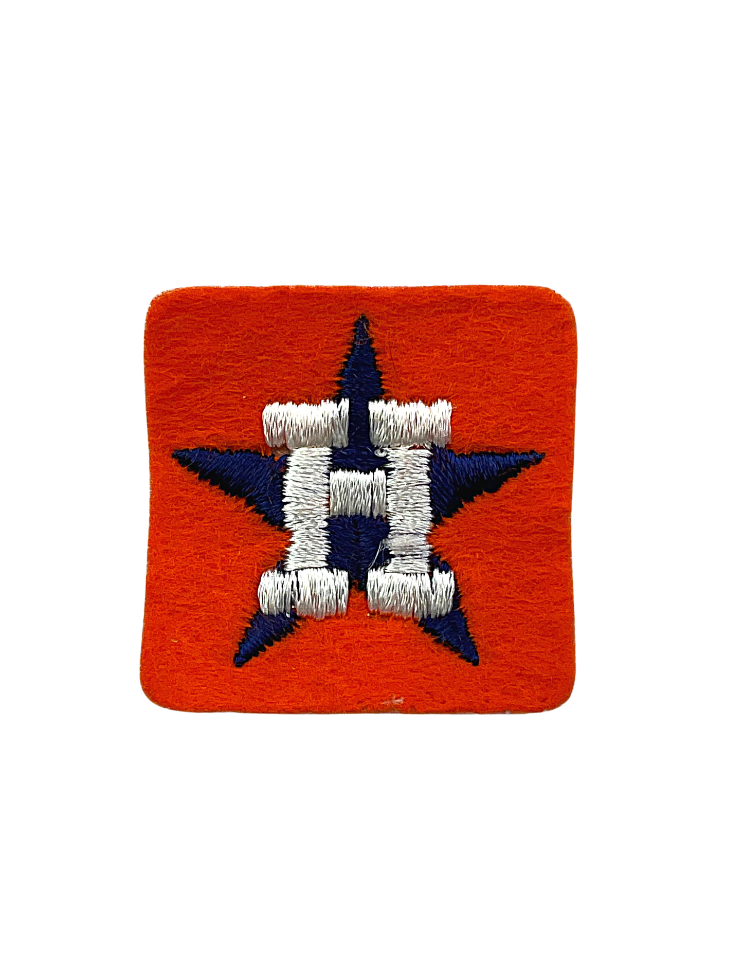 00’s Houston Astros Baseball Felt Patch 2” x 2”
