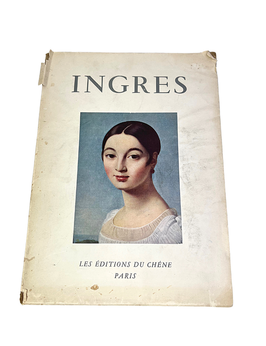 Vintage 1951 Ingres Par Frank Elgar French Art Book