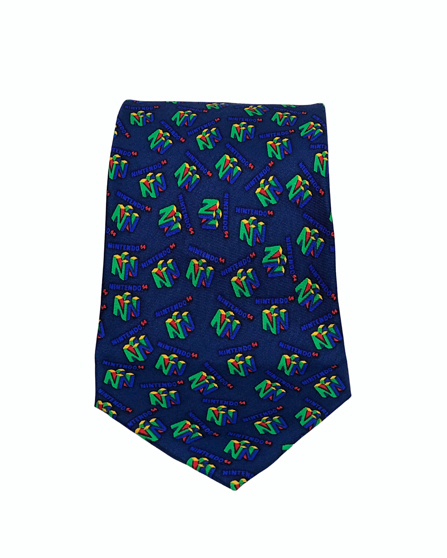 90’s Nintendo 64 Gaming Gamer 100% Silk Necktie