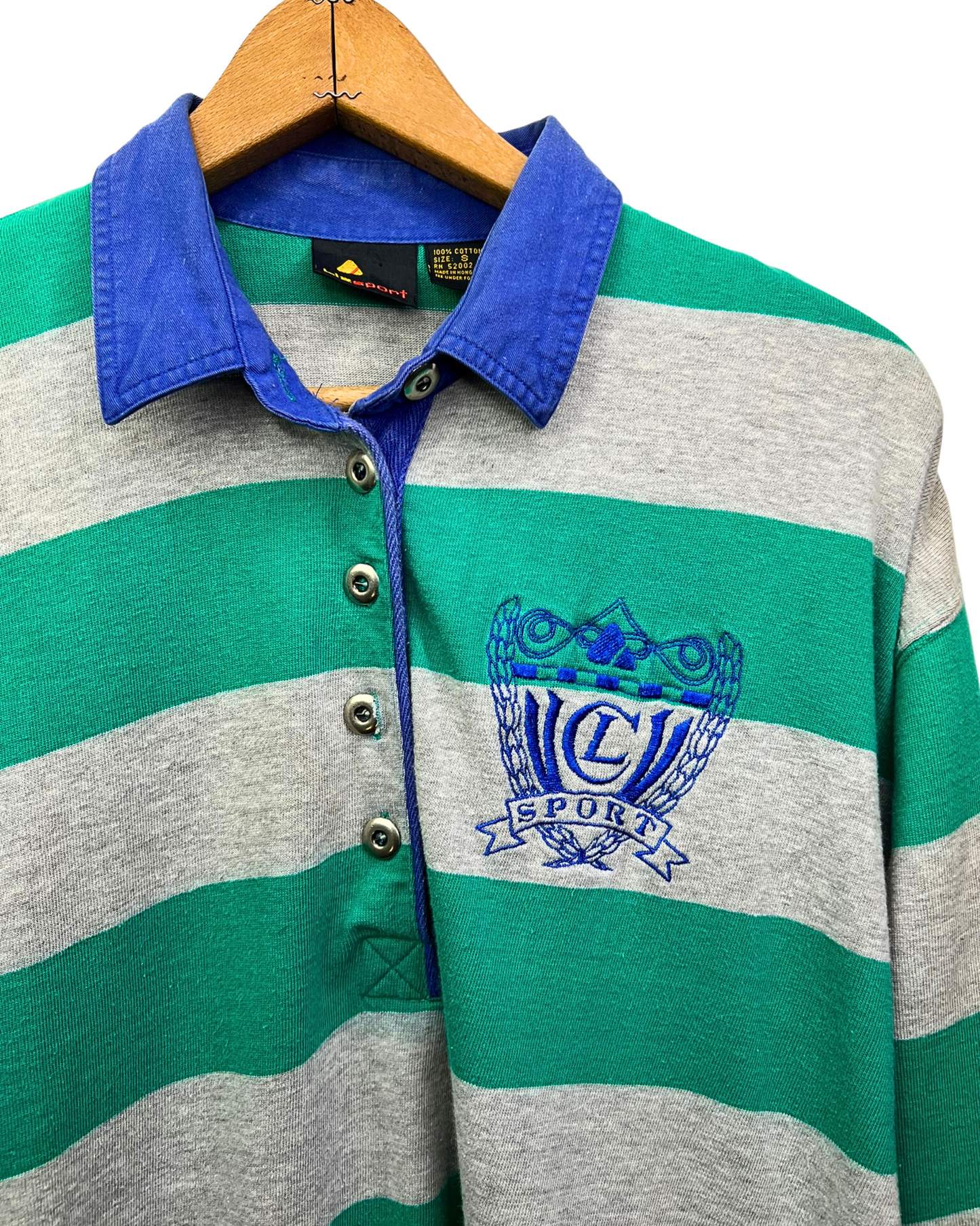 80’s Liz Claiborne Sport Rugby Polo Size S/M