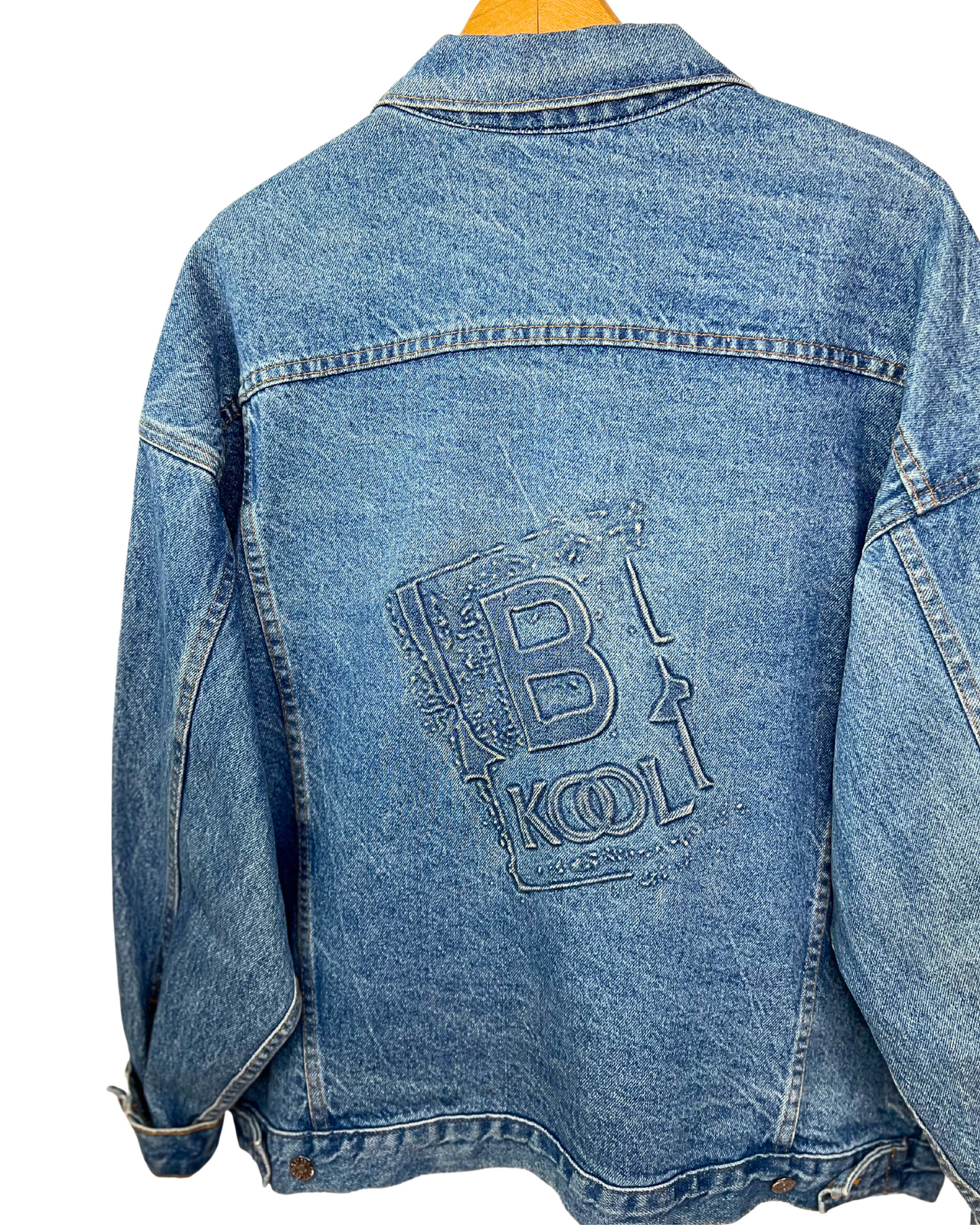 90's Be KOOL Jean Jacket Size X-Large