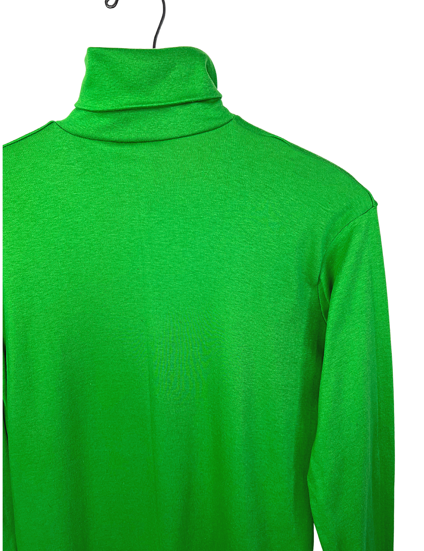 80’s Kelly Green Super Soft Turtleneck