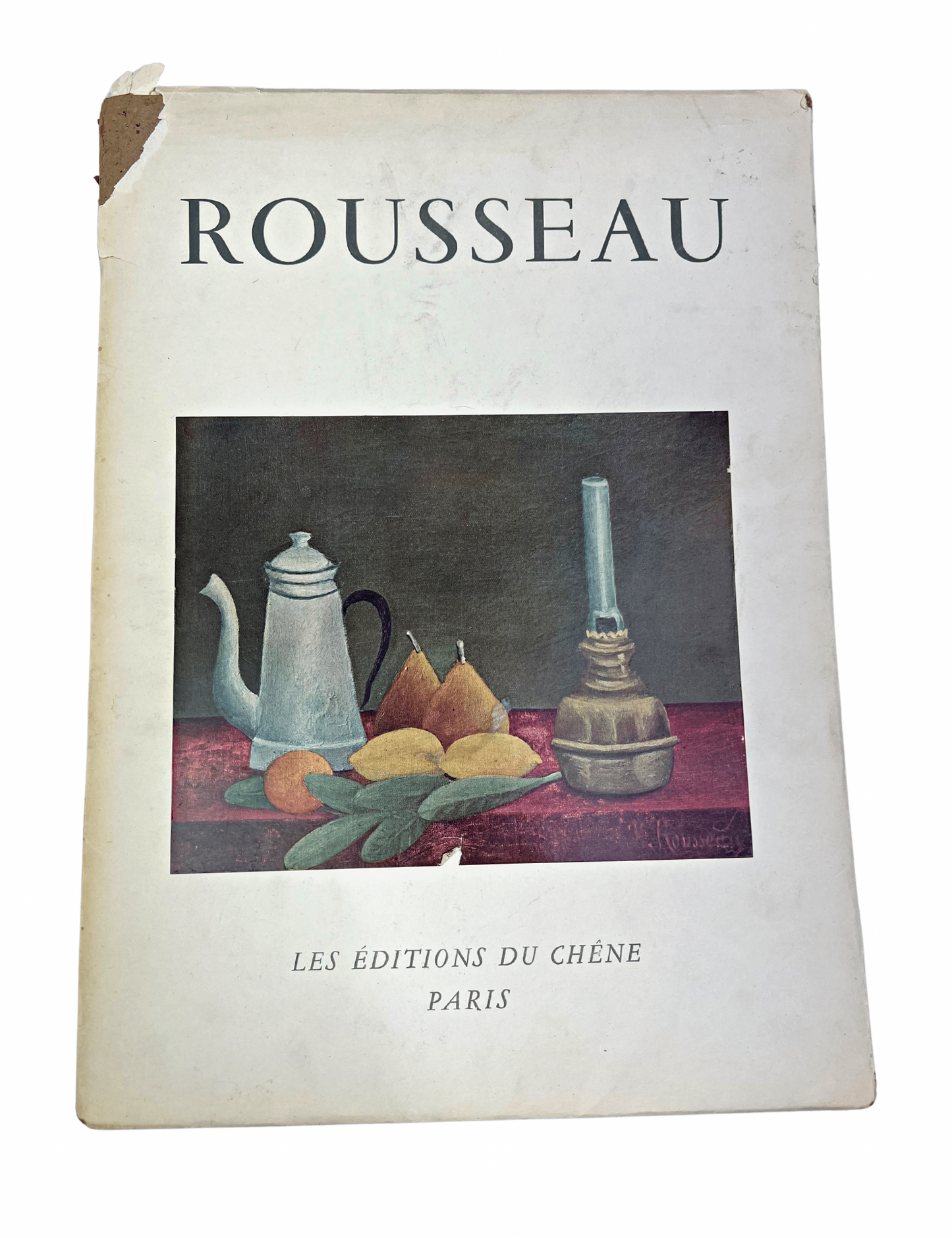 Vintage 1951 Henri Rousseau French Art Print Book