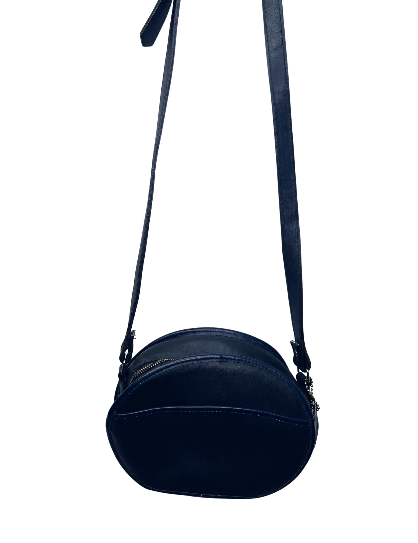 Vintage COACH Chester Canteen Navy Blue Leather Watson Purse