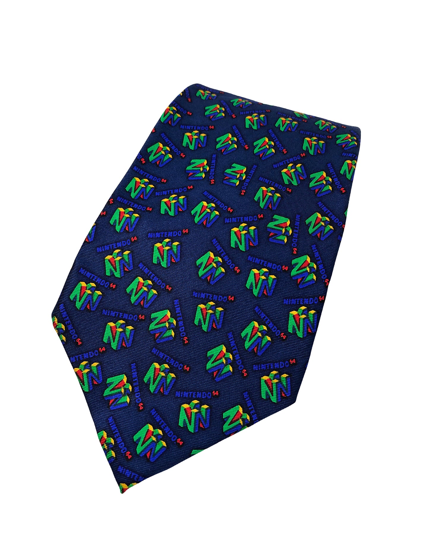 90’s Nintendo 64 Gaming Gamer 100% Silk Necktie