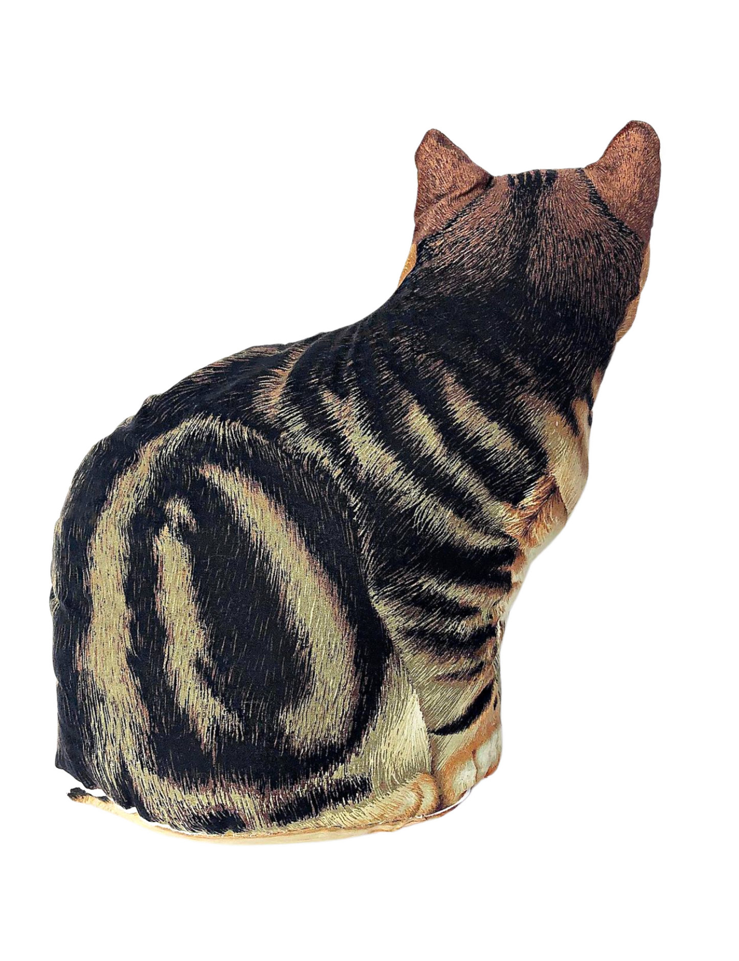 Vintage 2008 Tabby Cat Patty Reed Designs throw pillow