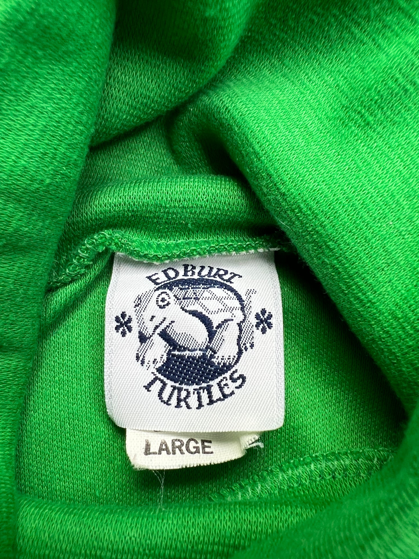 80’s Kelly Green Super Soft Turtleneck