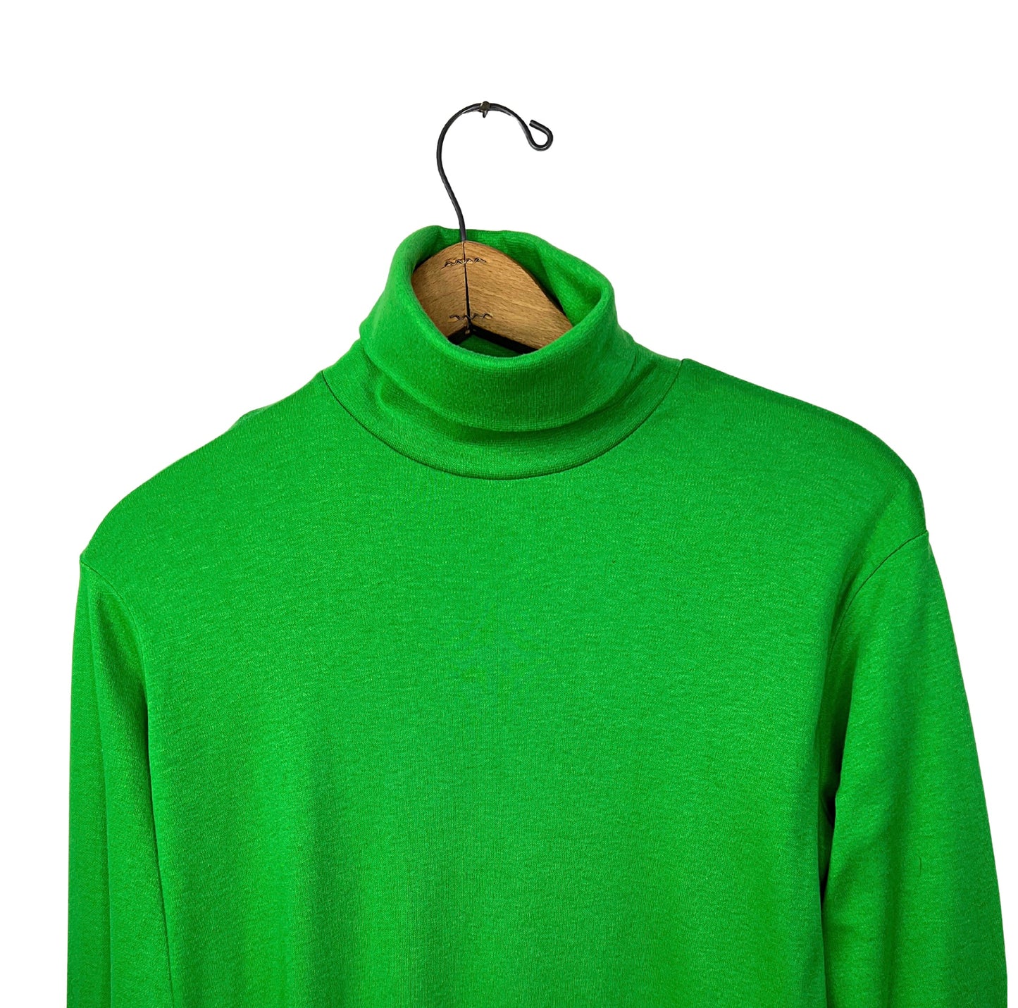 80’s Kelly Green Super Soft Turtleneck