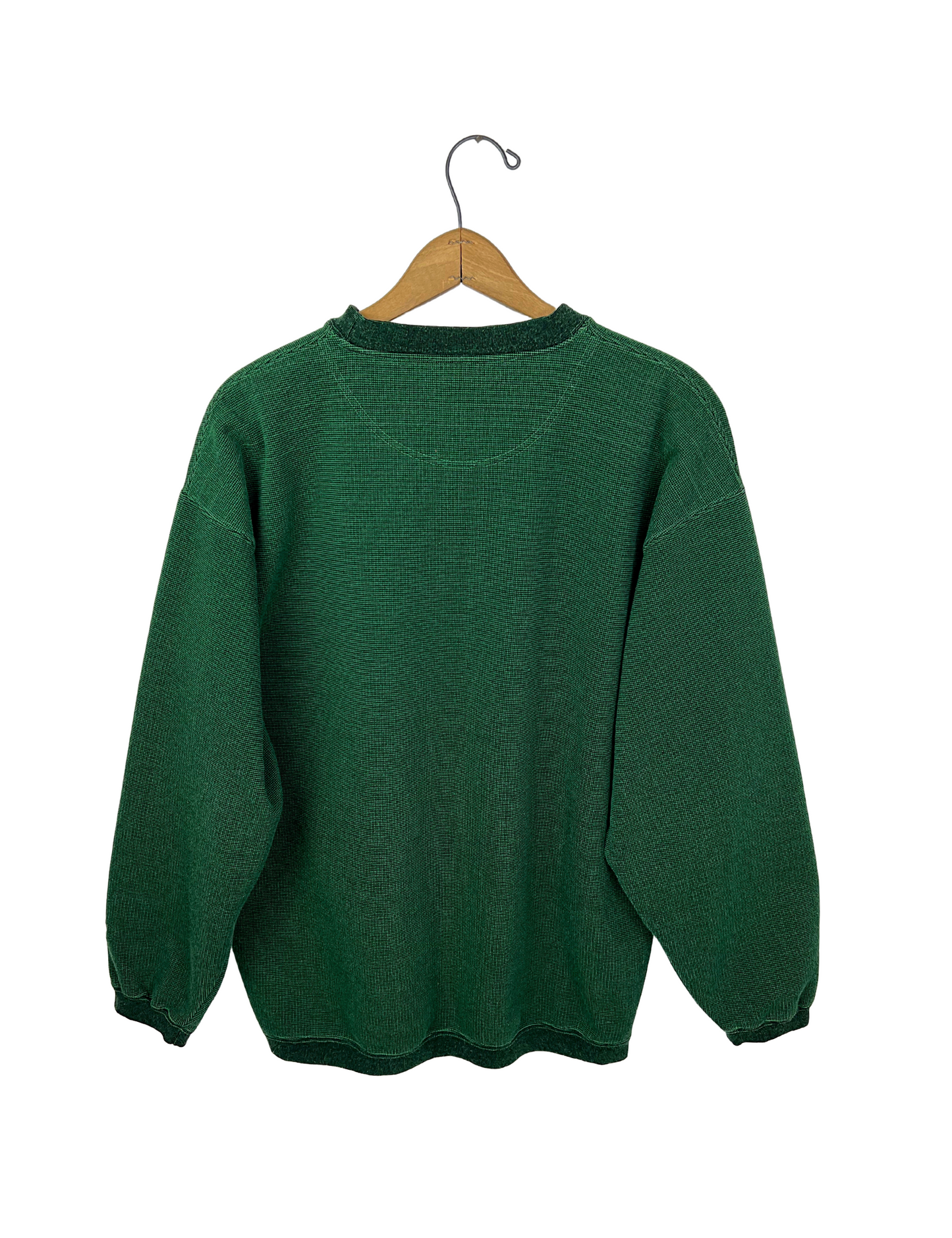 90’s Green Bay Packers Heavyweight Waffle Knit Sweatshirt