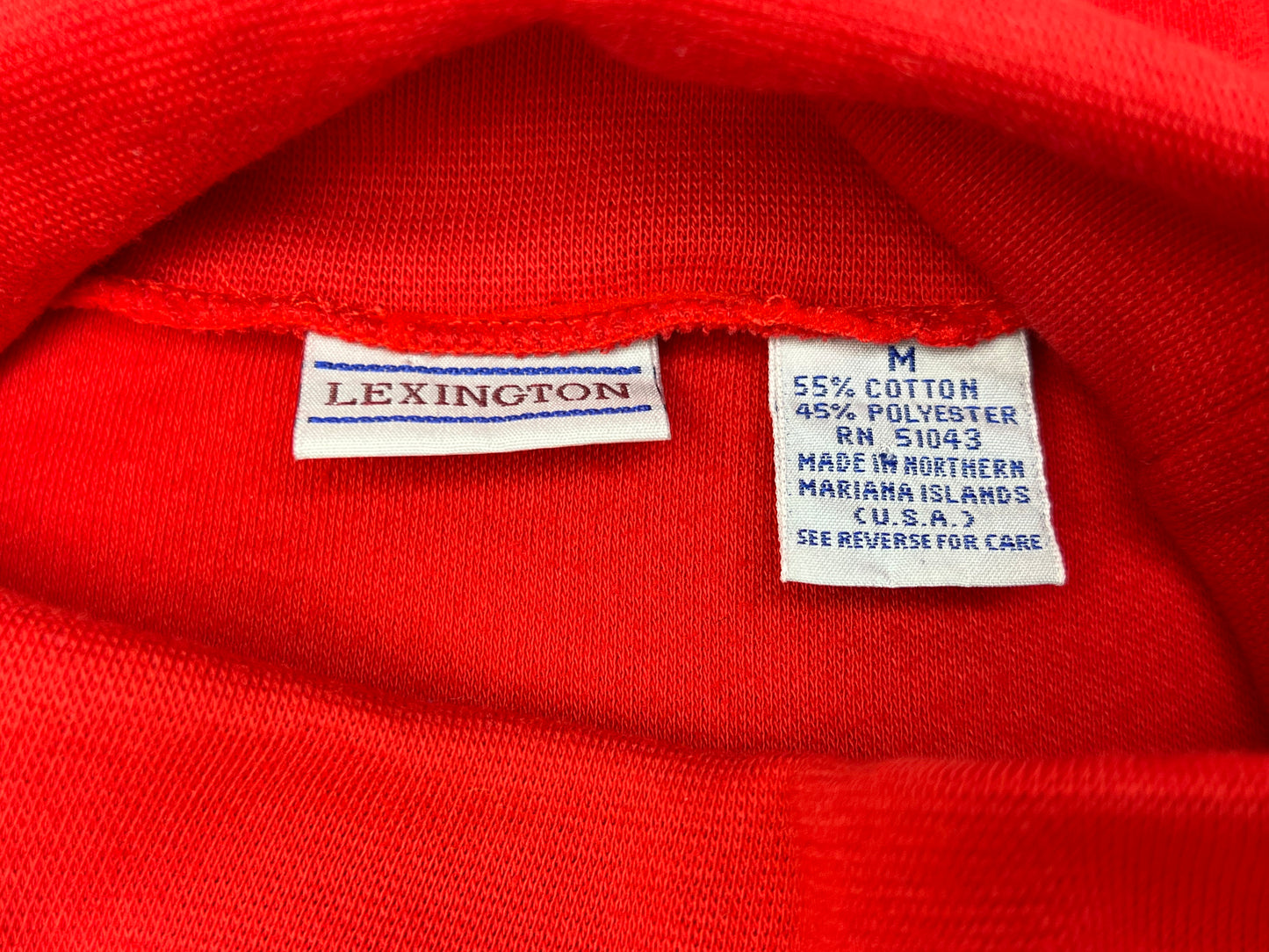 90’s Red Lexington Soft Basic Turtleneck