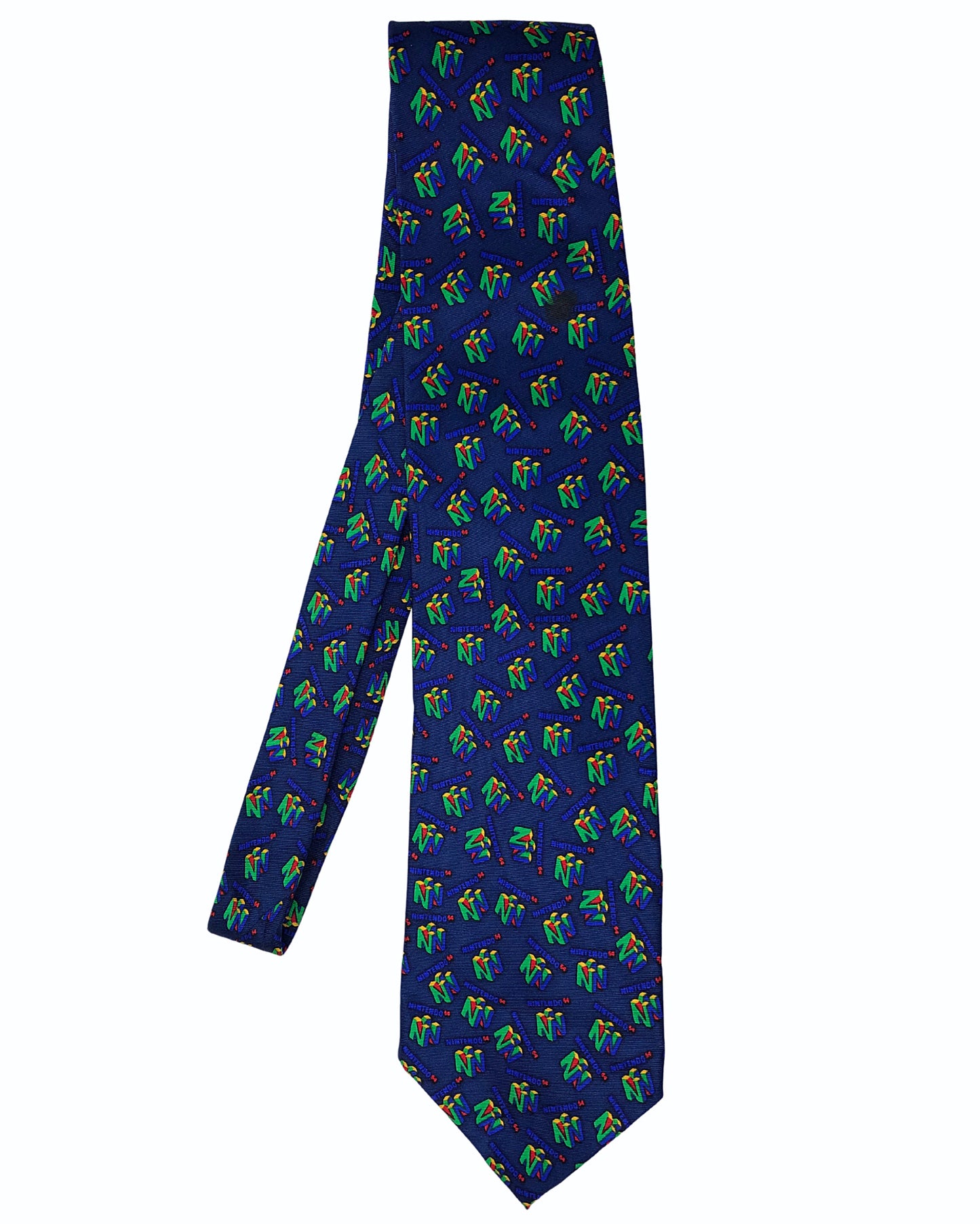 90’s Nintendo 64 Gaming Gamer 100% Silk Necktie
