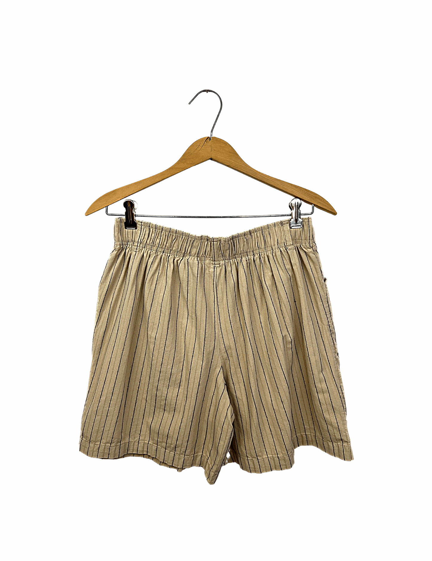 00’s Y2K Khaki Stripe Mini Skort Skirt