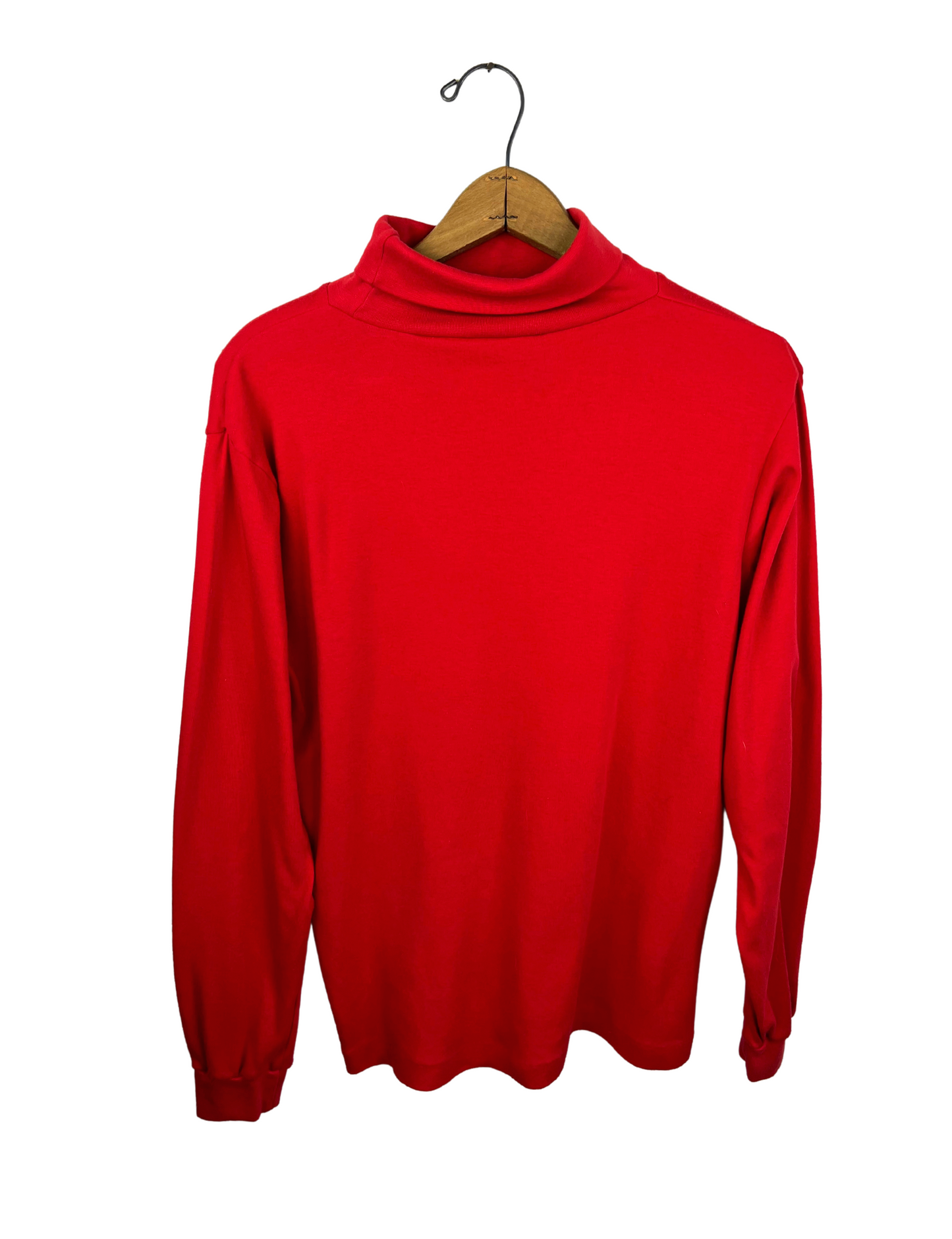 90’s Red Lexington Soft Basic Turtleneck