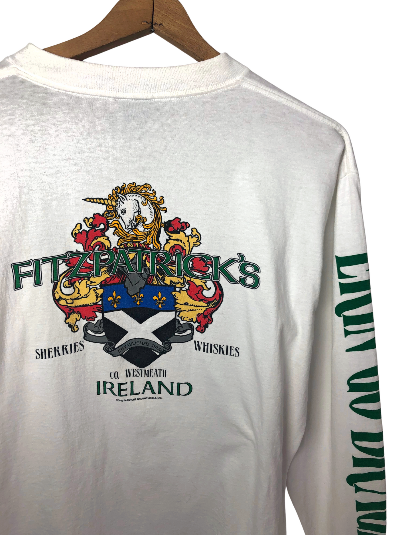 ‘89 Ireland Fitzpatricks Erin Go Bragh Tee