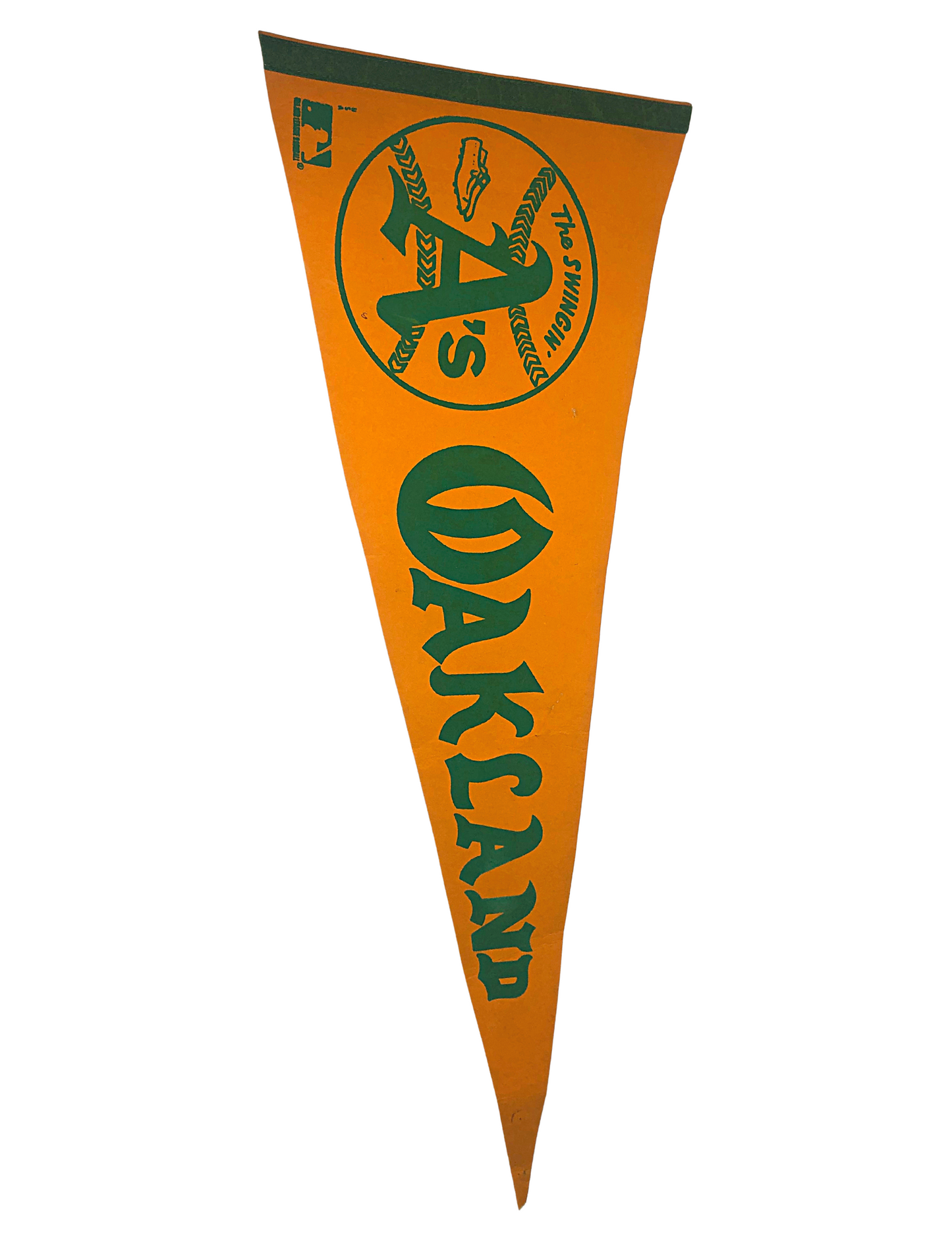 1970’s Oakland A’s Baseball Felt Pennant 30” x 12”