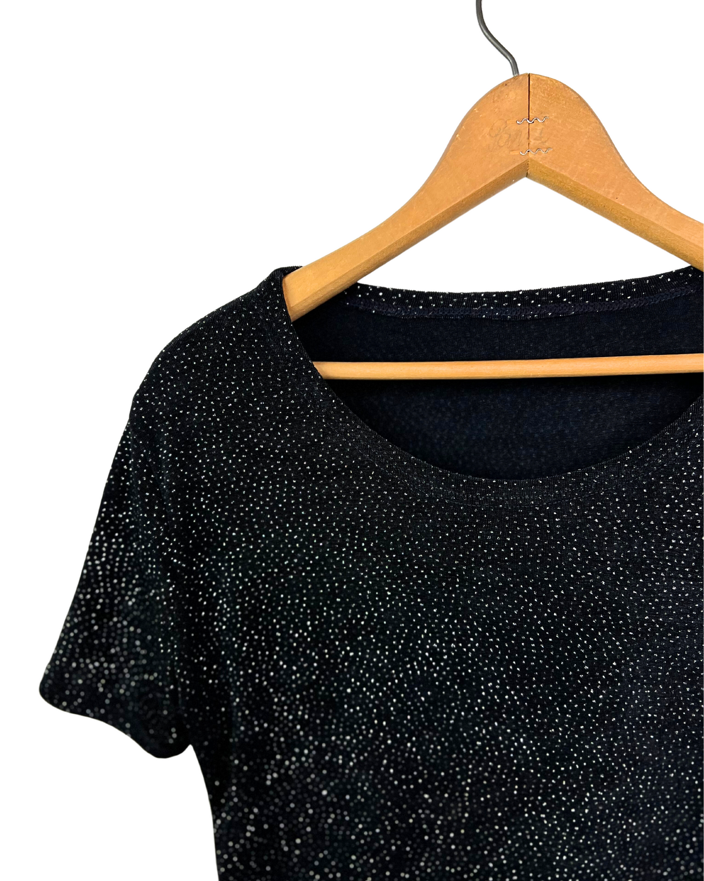 90's Starry Twilight Twinkle Disco Babydoll Top Size S/M