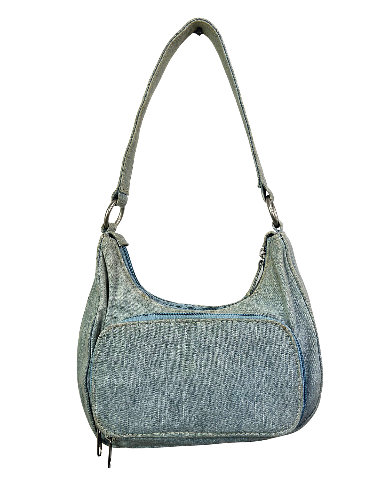 Vintage 2000’s LEI Cowrie Shell Denim Bag