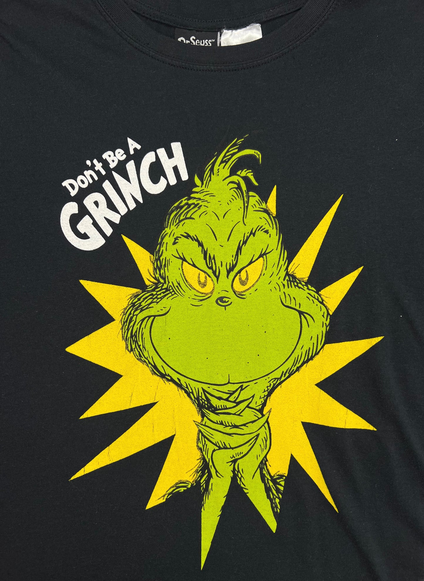 00’s Don’t Be a Grinch Dr. Seuss T-shirt Size Large