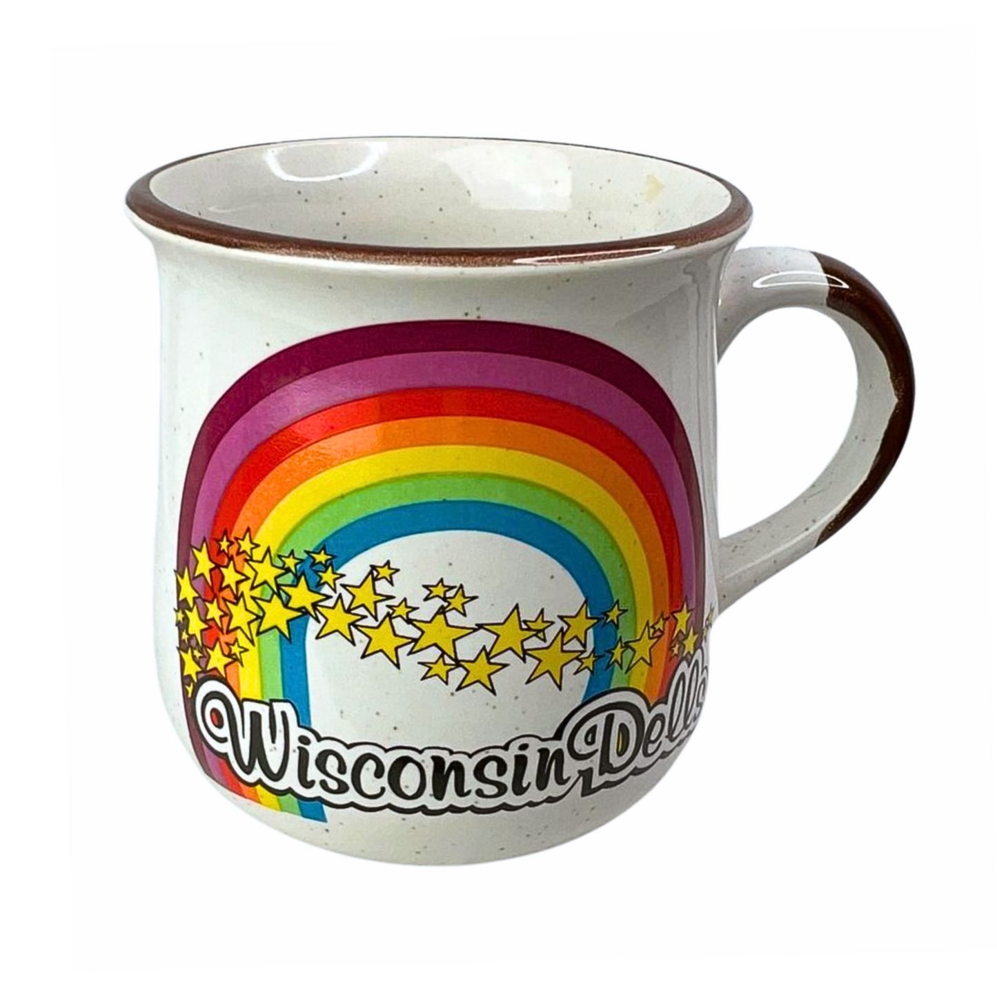 80’s Wisconsin Dells Rainbow Souvenir Mug