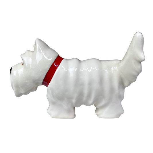 80’s Scottish Terrier Scotty Dog Ceramic Wall Hook