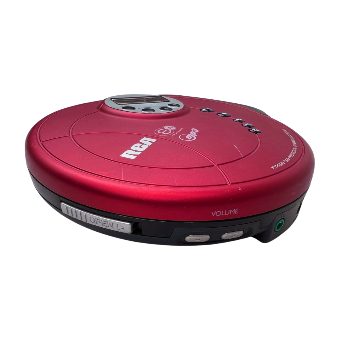 RCA ESP-Xtreme Personal Portable CD MP3 Player Model RP2520 WORKS