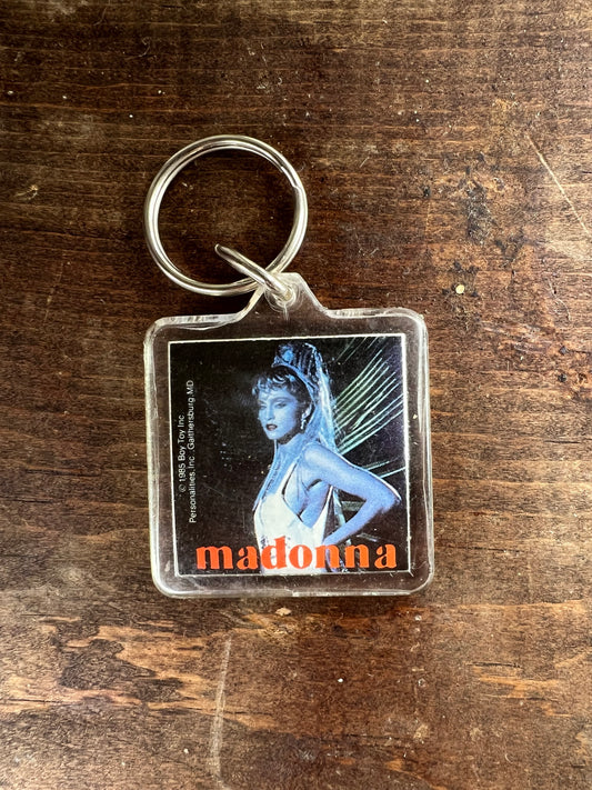 1985 Madonna Keychain Purse Charm