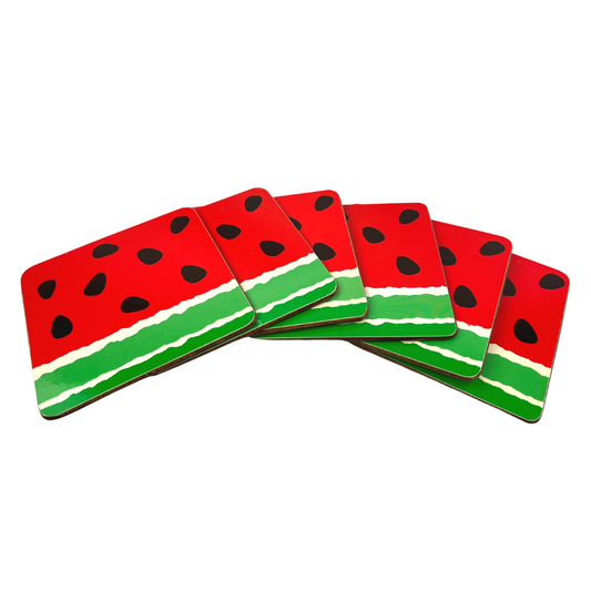 80’s Watermelon Set of 6 Coasters