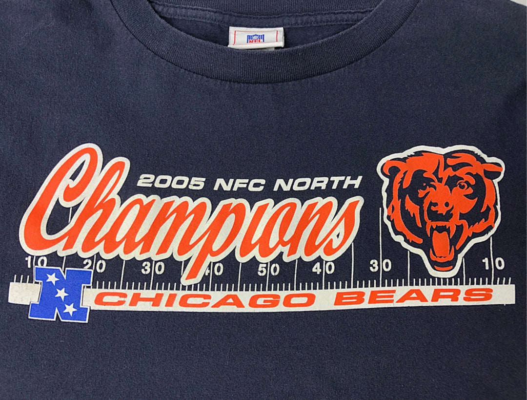 2005 Chicago Bears Football Long Sleeve Tee Size X-Large