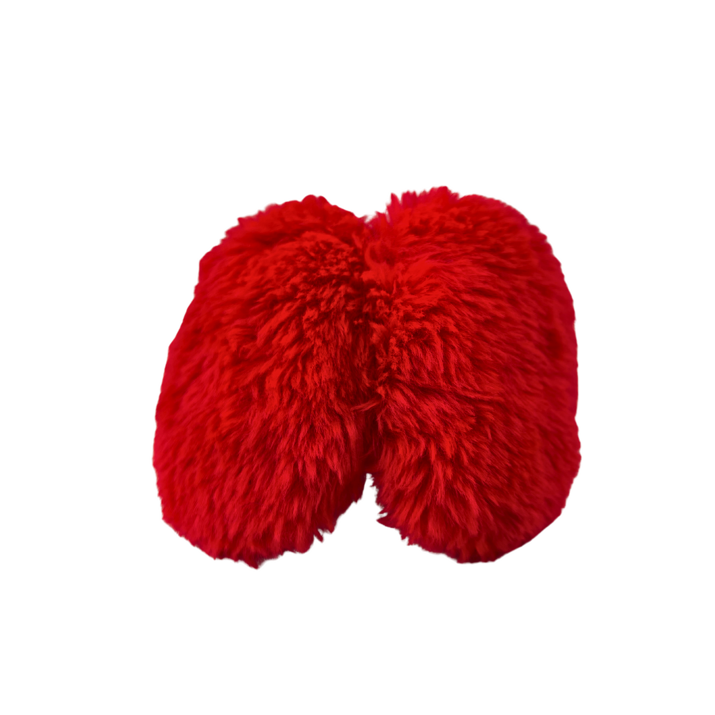 90's Thinsulate Red Fuzzy Earmuffs