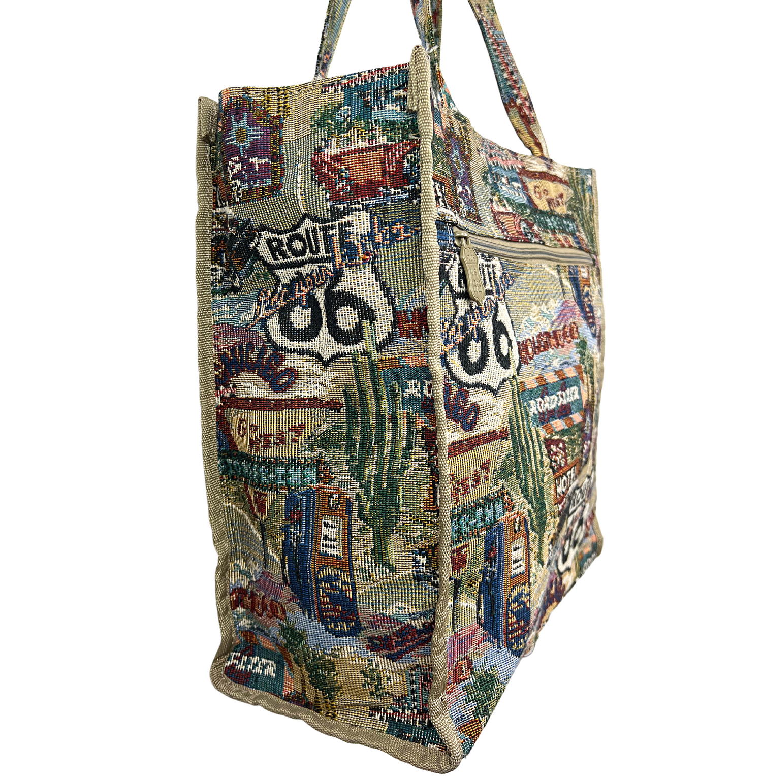 SAJA Tapestry Bag Women Handbag Shoulder bag Crossbody Bag Satchel Bag  Messenger Bag For office worker ladies Peony Flora