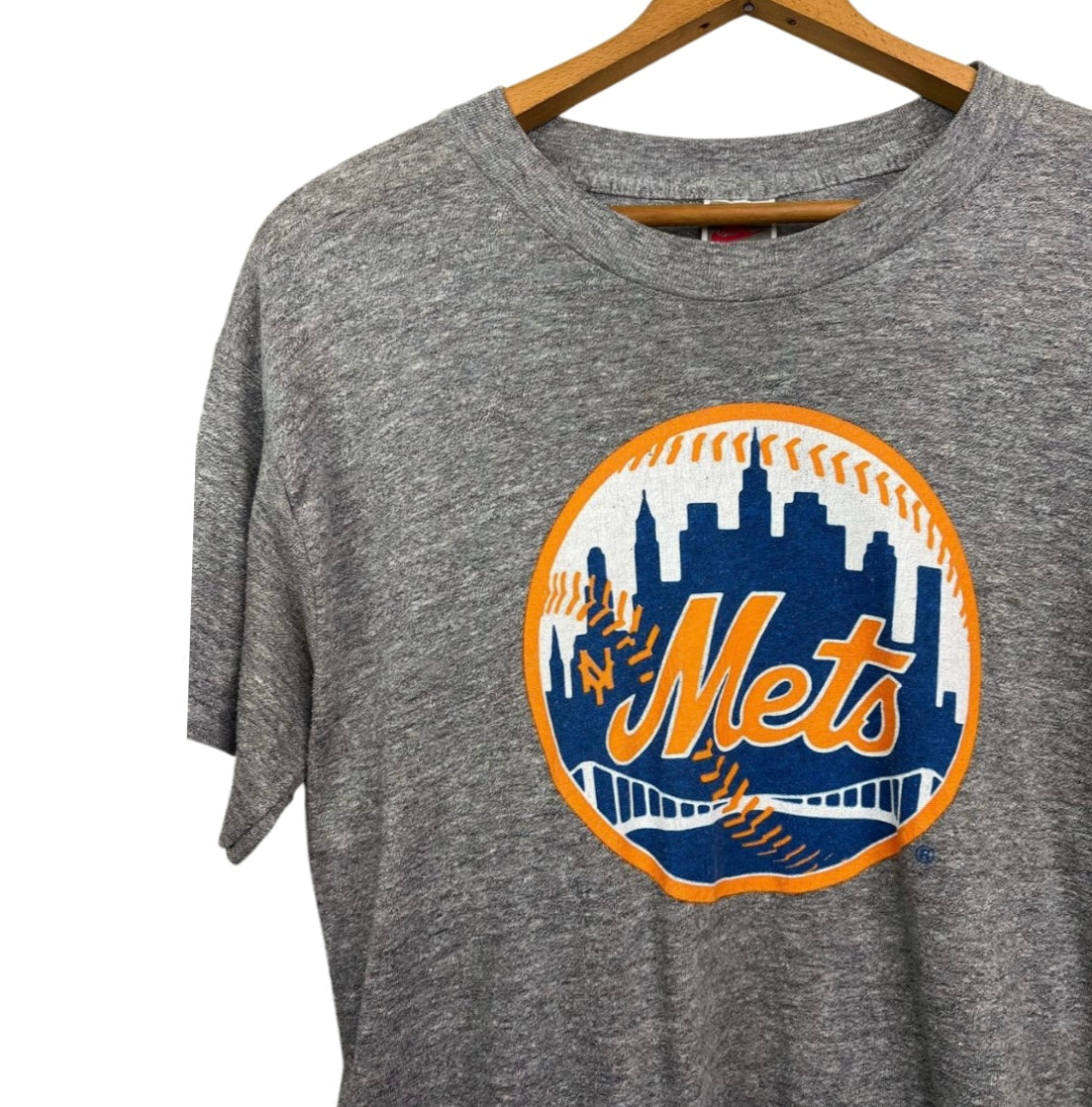 80's New York Mets Nike Super Soft Baseball Tshirt Size Medium