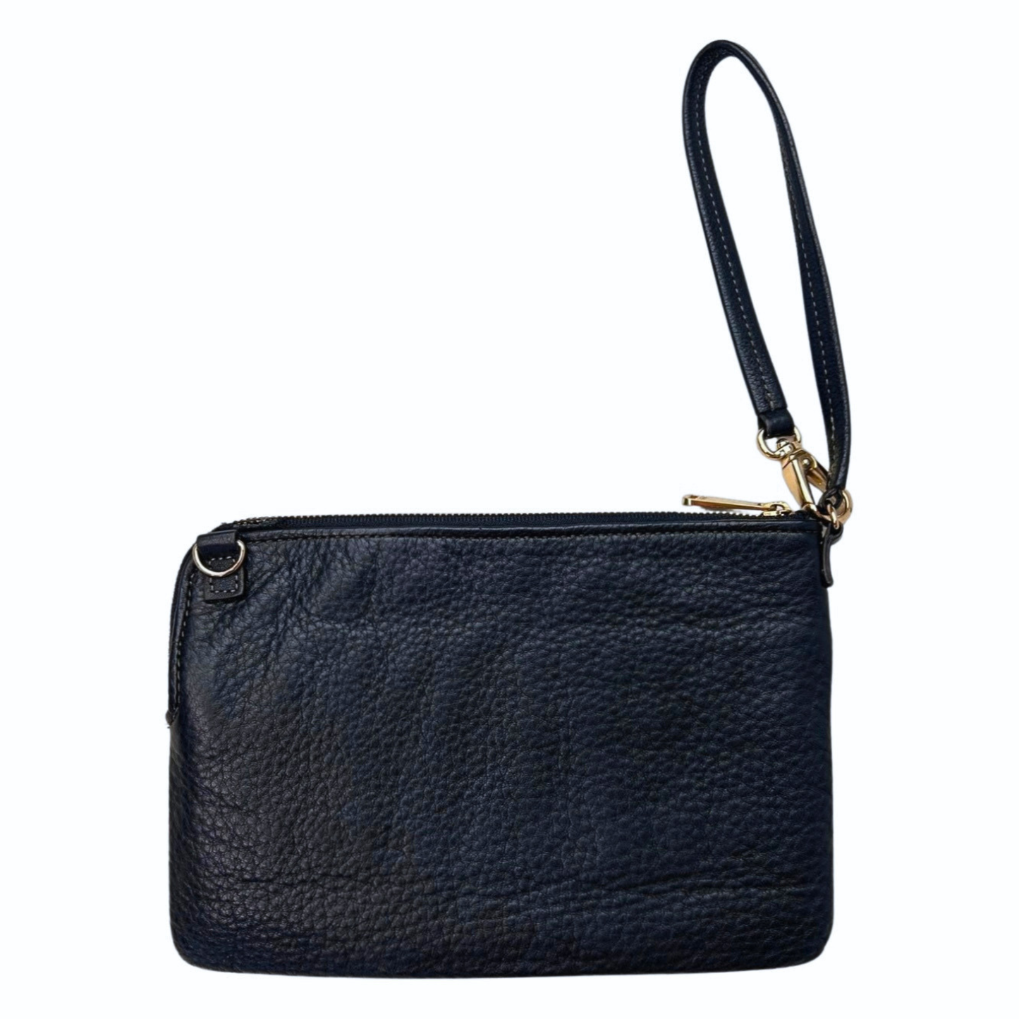 Fossil Pebbeled Leather Wristlet Clutch Bag