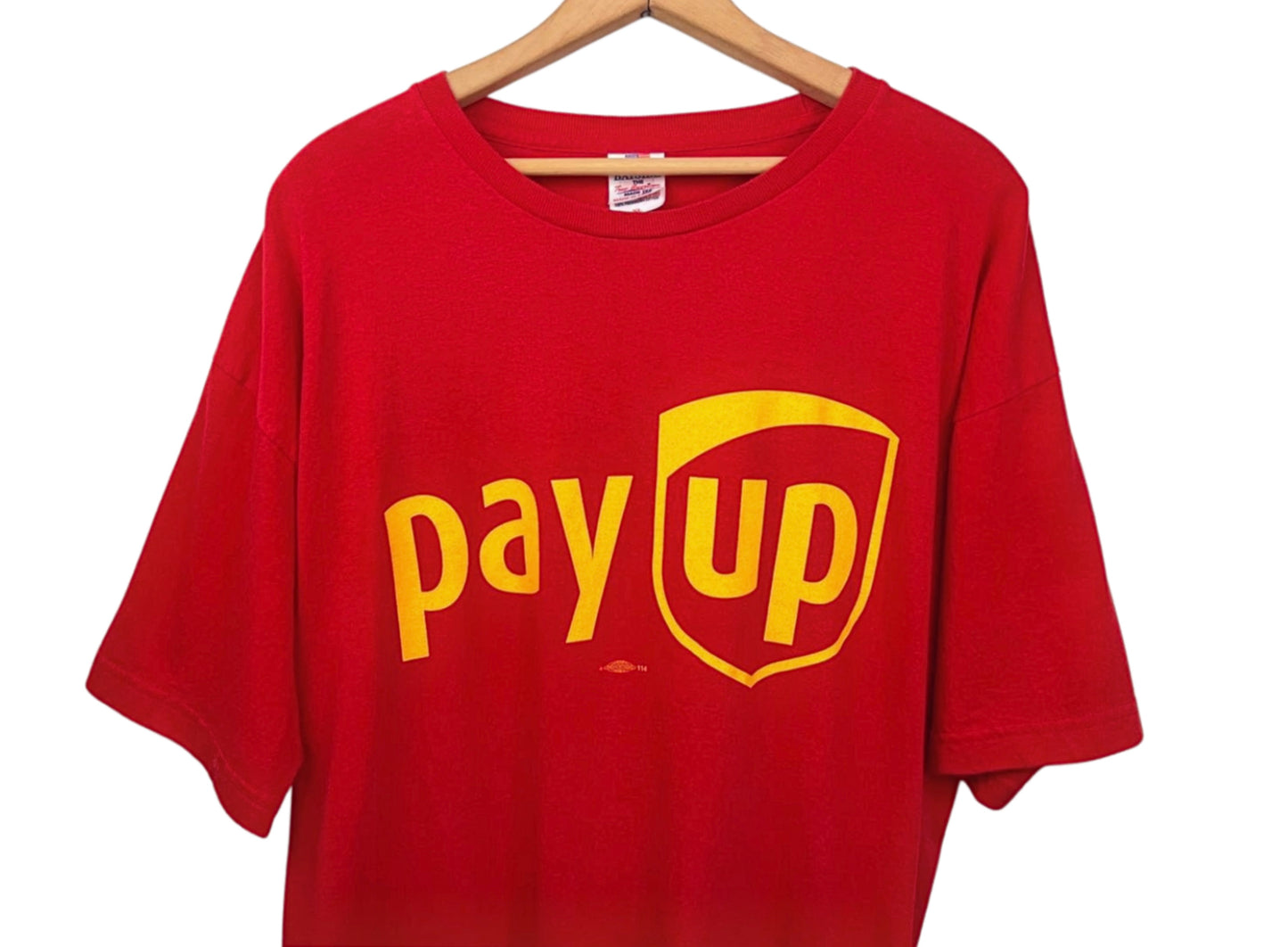 Vintage Pay Up UPS Teamsters Union T-shirt Size X-Large