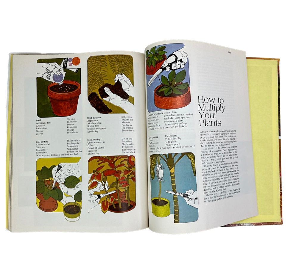 1971 Better Homes & Gardens House Plants Book