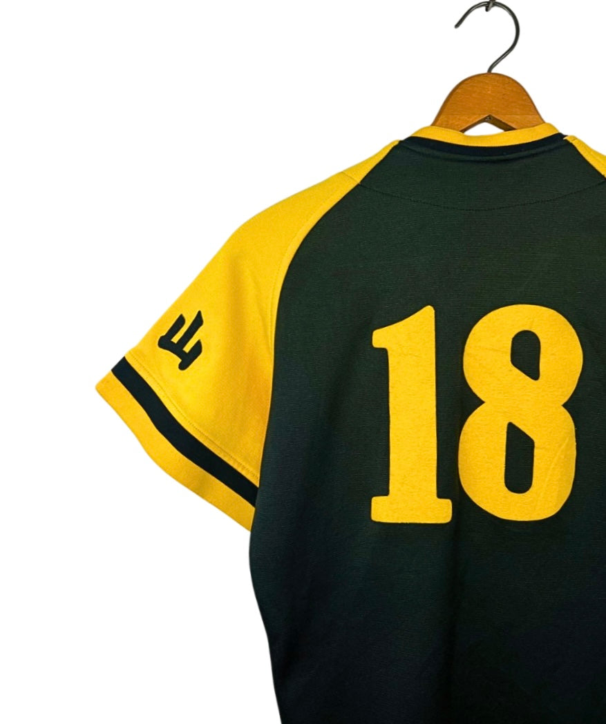 Vintage Kobayashi Japanese Baseball 郡山 Koriyama Descente #18 Jersey