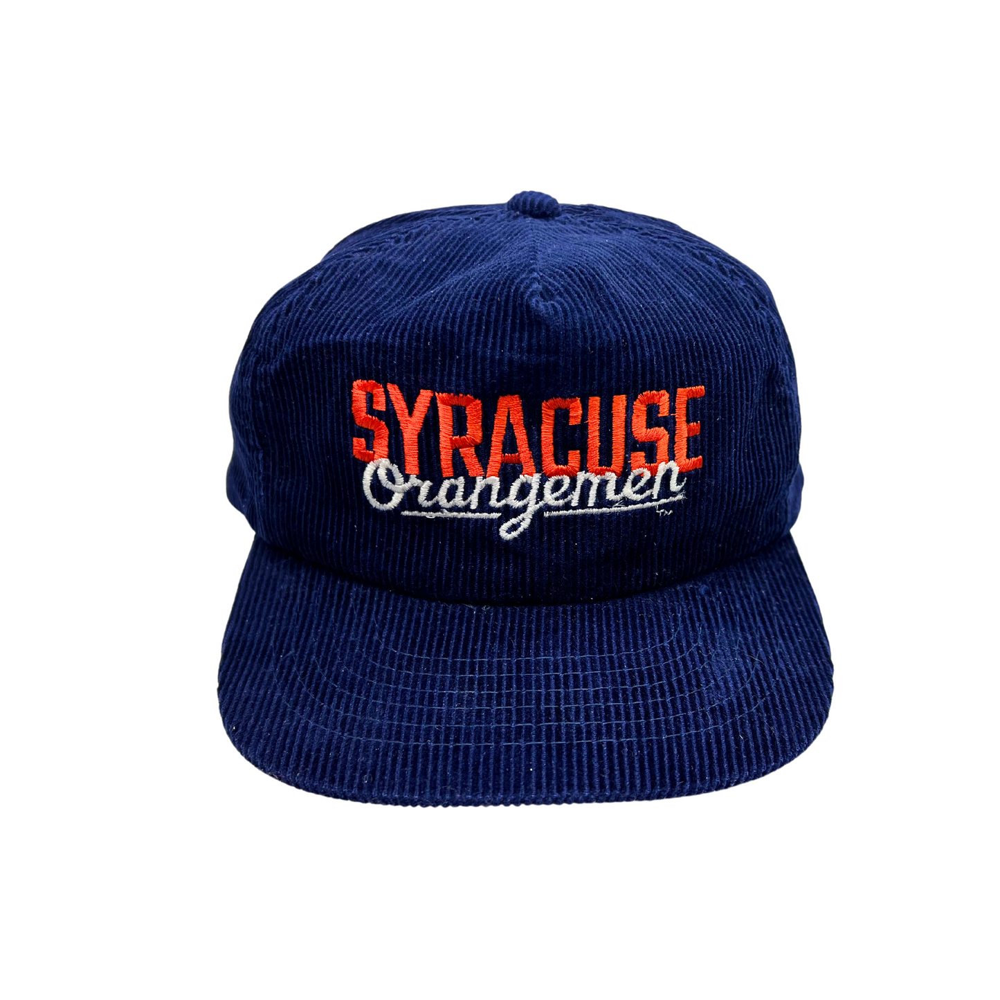 90’s Syracuse Orangemen Corduroy Snapback Hat